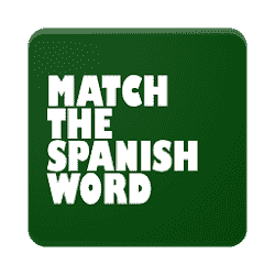 spanish word match